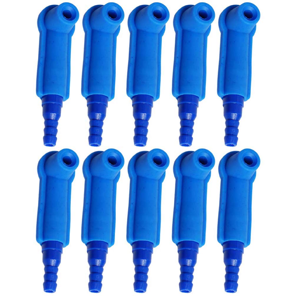 Wakauto 10pcs Suction Car Accessories Car Brake Fluid Connector Car Oil Connector Exchange Tool Connector Brake Tools Connectors Jointer Deflation Abs Hose