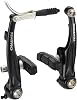 Tektro New 837AL Linear Pull V-Brake Bike MTB HybridBlack Set FrontRear