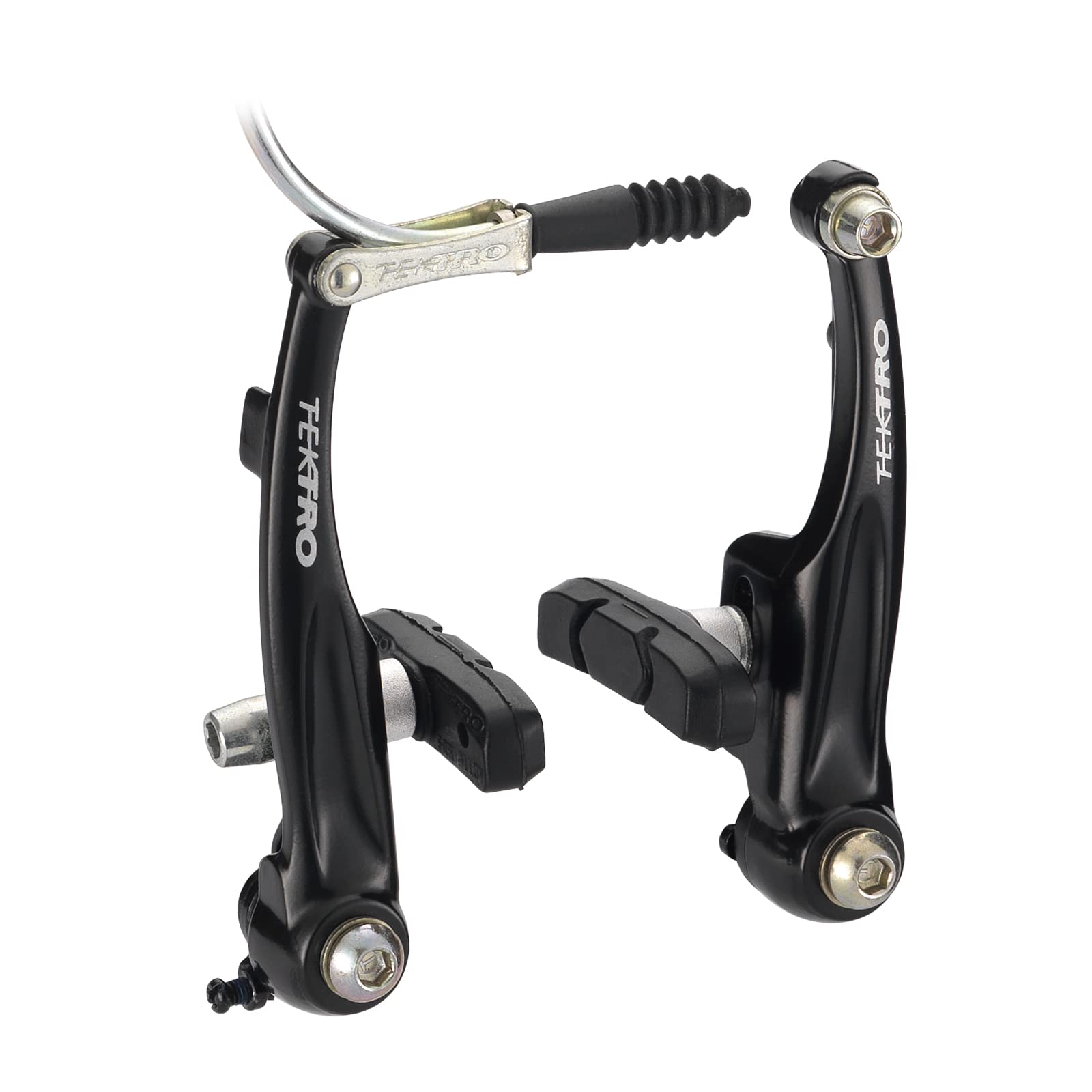 TektroNew 837AL Linear Pull V-Brake Bike MTB Hybrid/Black (Set (Front+Rear))