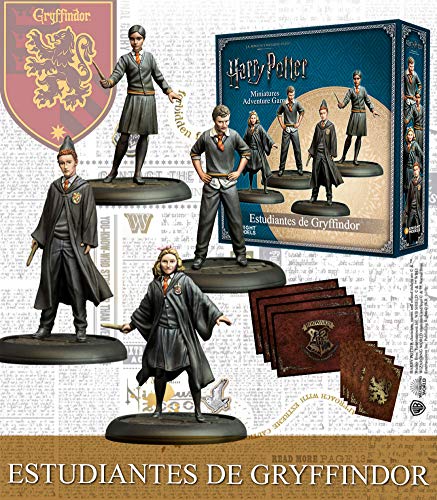 Knight Models Juego de Mesa - Miniaturas Resina Harry Potter Muñecos Adventure u0096 Gryffindor Students Spanish