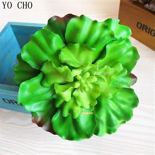 Miniatura 4 de Plantas artificiales ShineBear, flores artificiales de chile para decoración de Navidad, para el hogar, plantas artificiales de lechuga, flores