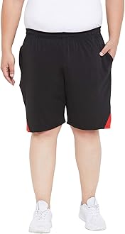 Plus Size Men's Regular Fit Shorts