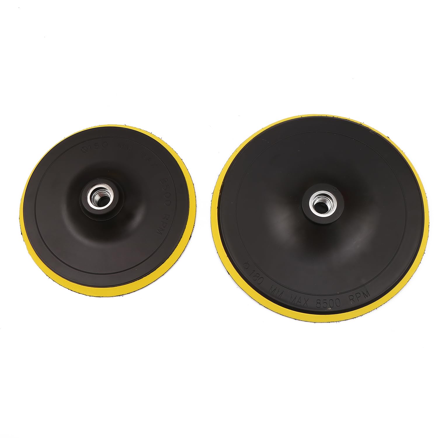 KATSU Tools 18 pezzi 150 mm 180 mm lucidatura lucidatura spugna pad M14 dischi di supporto kit carta vetrata autoadesivo per 5 pollici 6 pollici auto buffer DA doppia azione lucidatrice levigatura