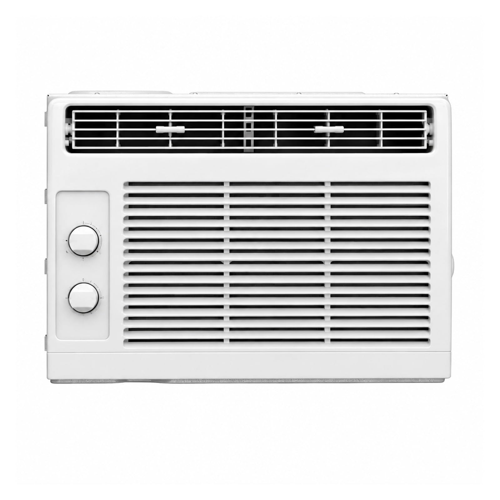 Window Air Conditioner, 5000 BTU Mechanical Window Air Conditioner 150 Sq Ft White for Home and Office