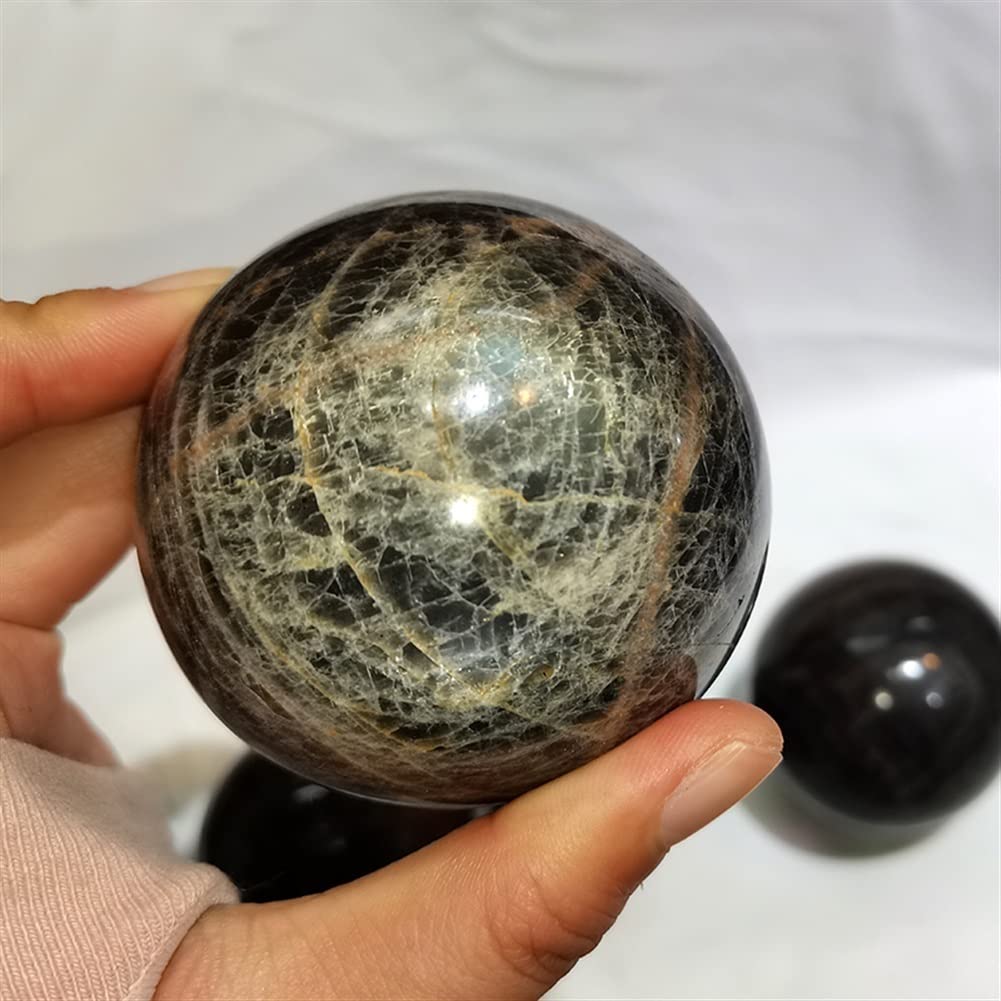 Boule de Quartz Noir pour décoration de salon et bureau feng shui