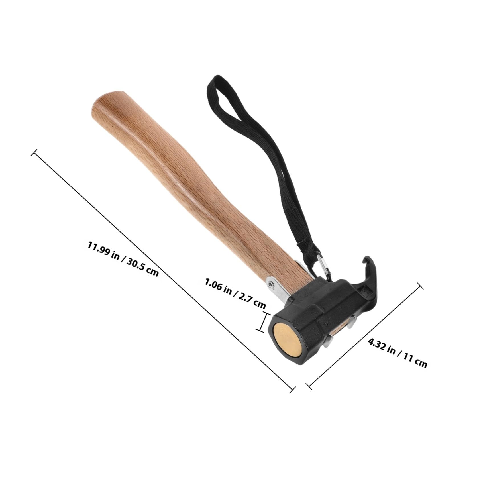 Tofficu Martillo De Tierra Para Carpas Extractor De Estacas Alta Resistencia Herramienta De Camping Para Acampar Senderismo Uso Al Aire Martillo Para Exteriores