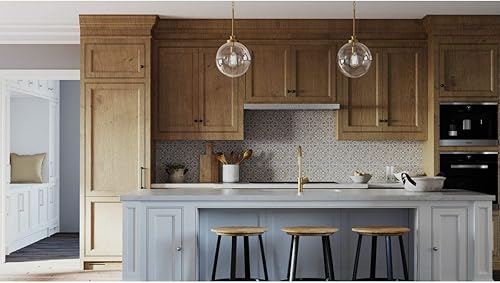 Miniatura 2 de Penn Collection - Lámpara colgante de cristal transparente (latón natural)