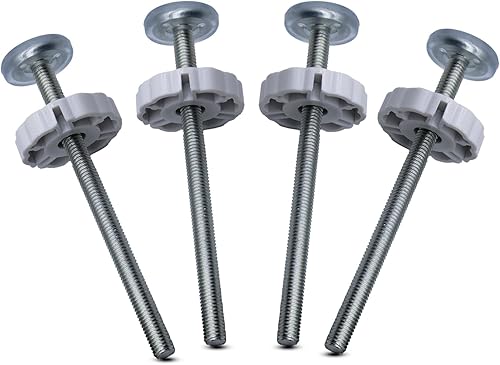 Varilla roscada universal para puerta de bebé, protector de pared para puerta de bebé, pieza de tornillo de repuesto M8 (0.315 in) para puertas de