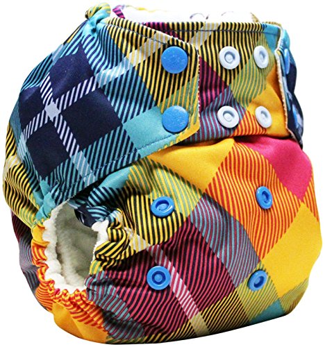 Rumparooz One Size Cloth Pocket Diaper Snap, Preppy