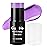 Go Ho Cream-Blendable Light Purple Face Paint Stick (1.06 Oz),Full-coverage Pastel Purple Face Body Paint Stick for Adults Children Halloween Cosplay SFX Ursula Makeup,Waterproof Paint Stick