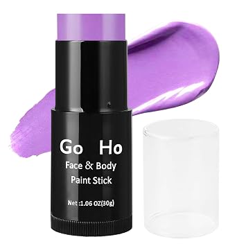 Go Ho Cream-Blendable Light Purple Face Body Paint Stick 1.06 Oz