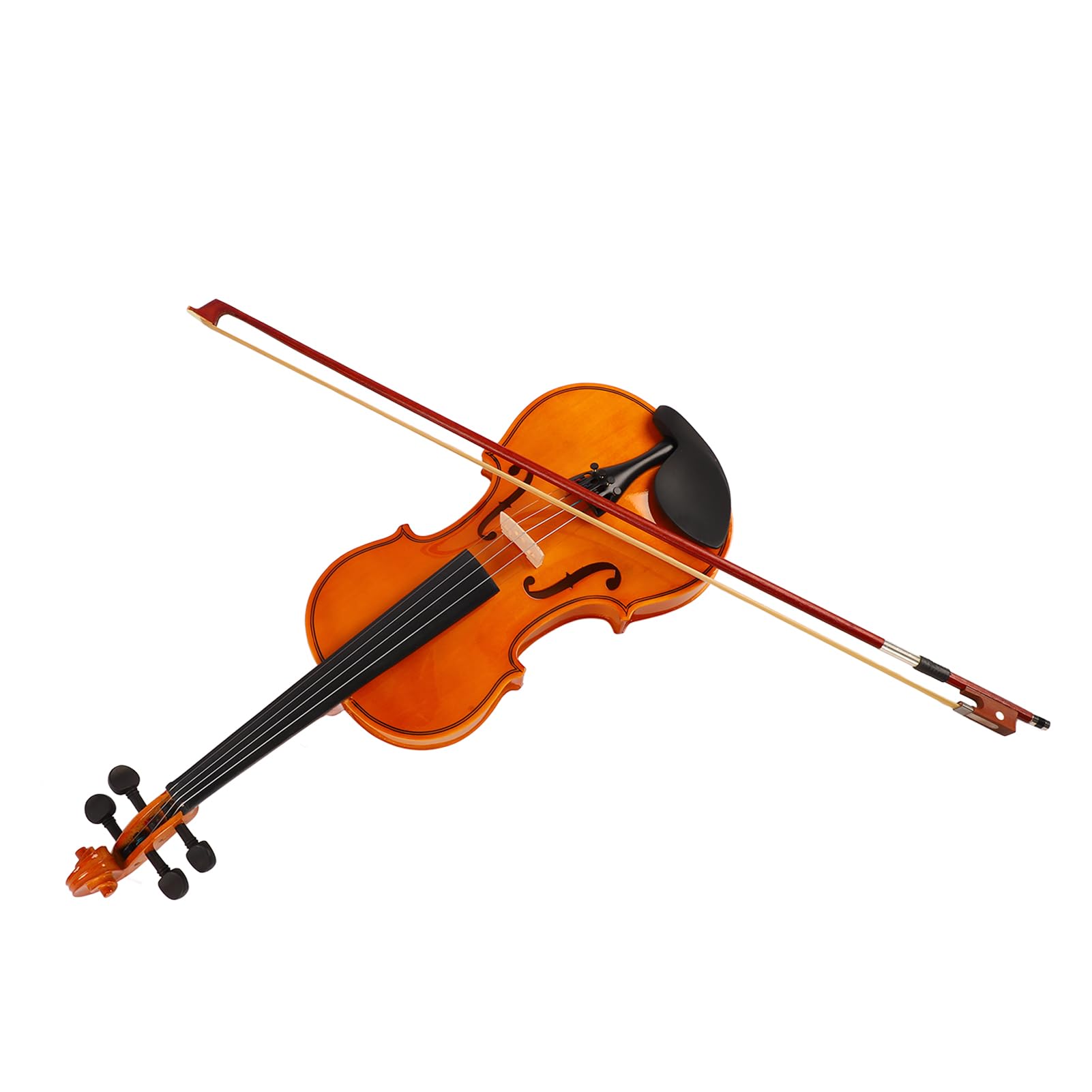 Generic Kit Completo di Violino per Principianti con Suono Eccellente e di Pickup Integrato Perfetto per Musicisti Studenti in Materiale di Tiglio (1/8)