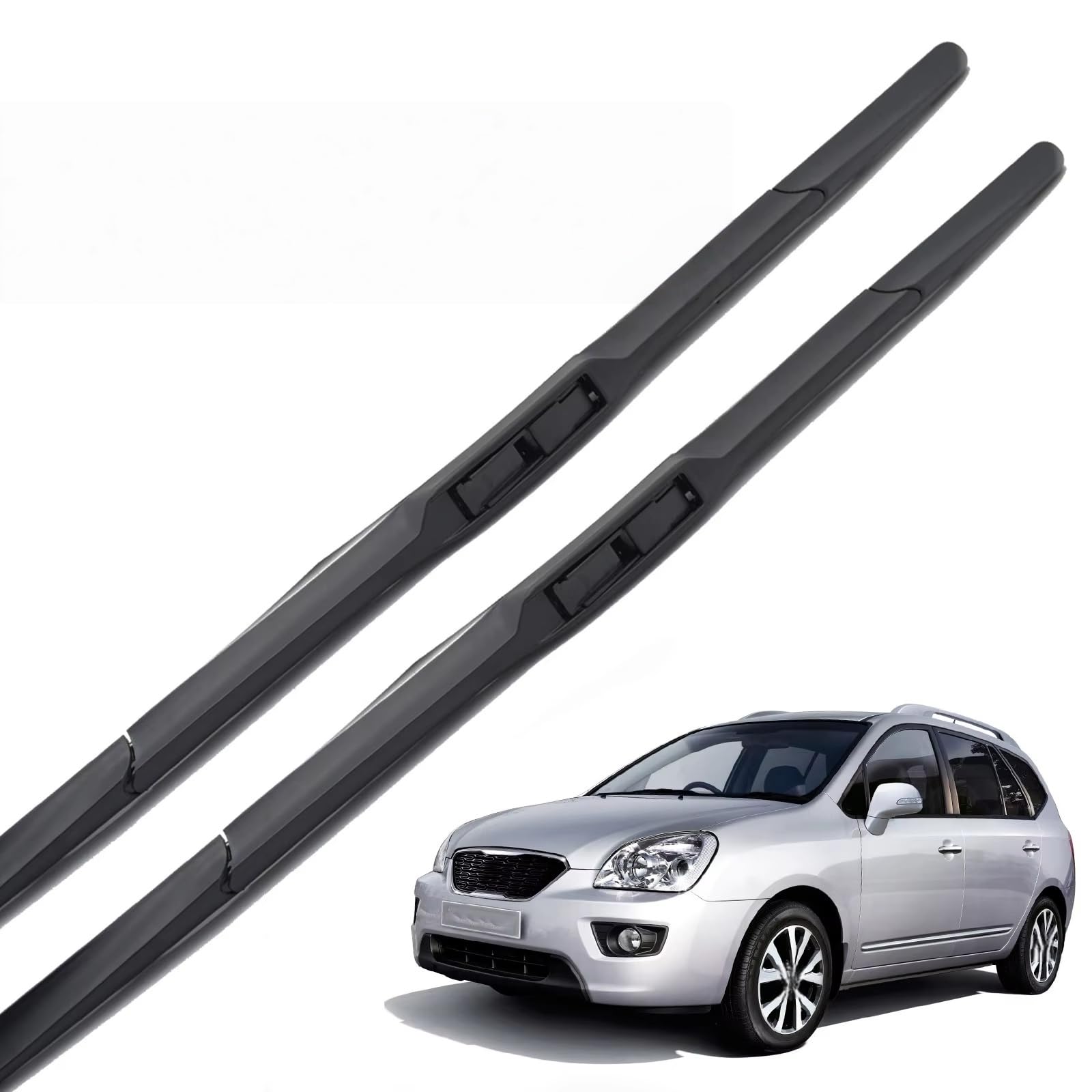 Balais d'essuie-glace Kia Carens 2006-2013 | Essuie-glace avant 26 16 pouces