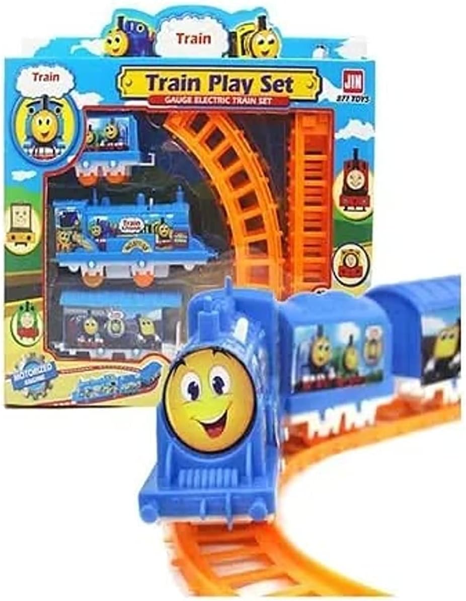 ORiTi Electric power Rushed Trains Cars Kids Toys Thomas Set And Track Small Splicing Rail