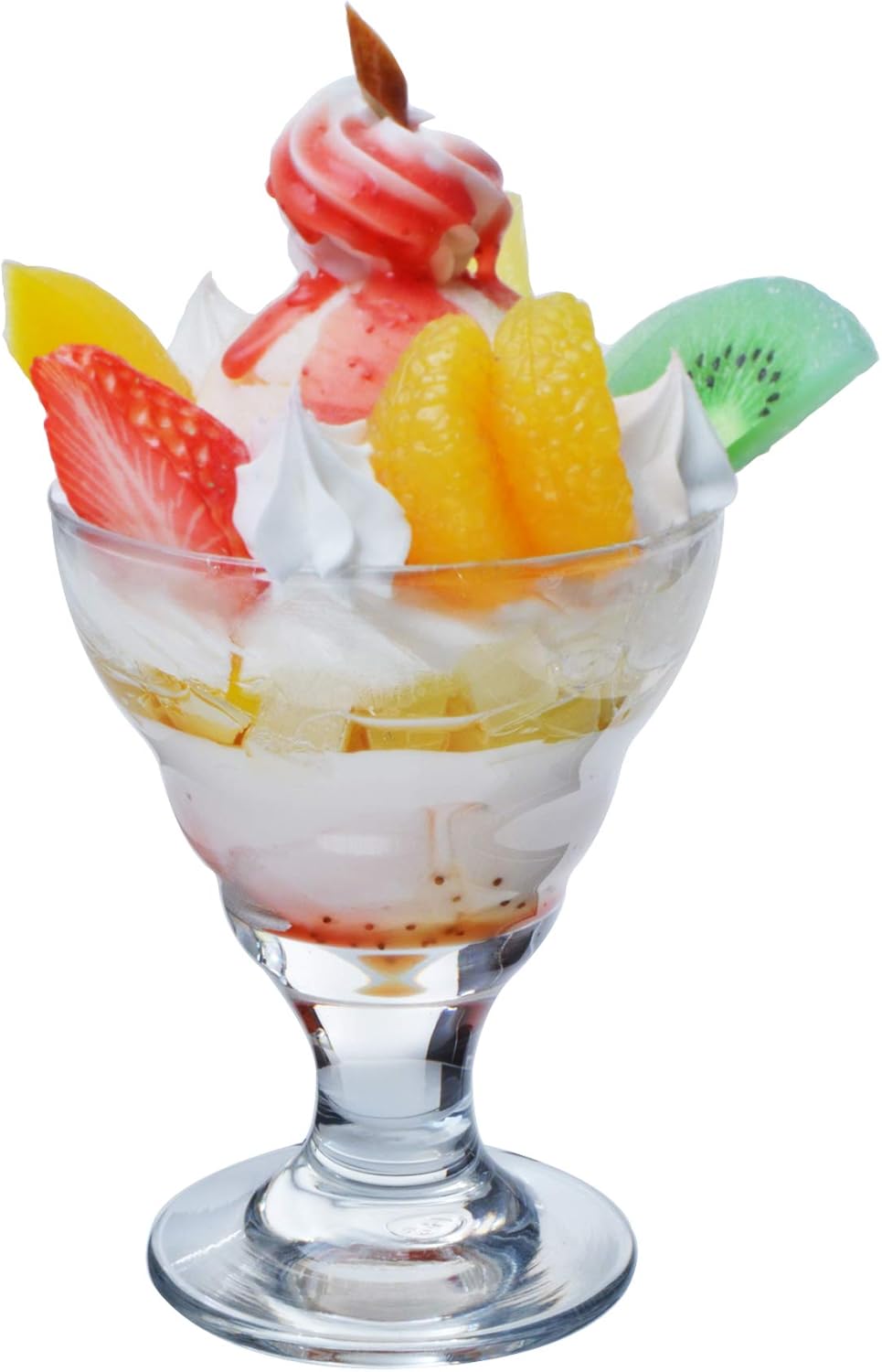 Toyo Sasaki Glass 35813HS Parfait Glass, 6.8 fl oz (200 ml), Made in Japan, Dishwasher Safe, Shatter