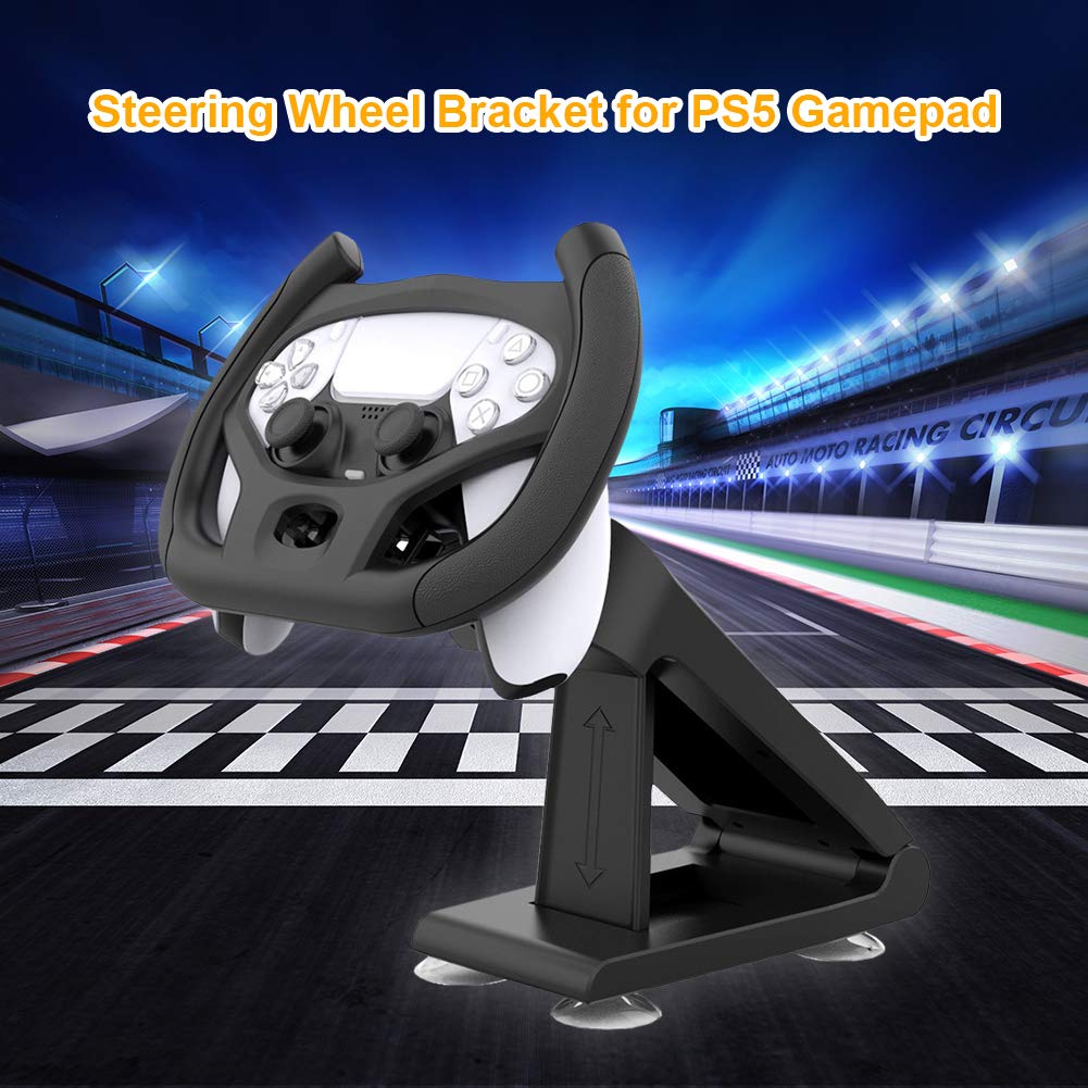 Rapoyo Volante da gioco con supporto per controller PS5