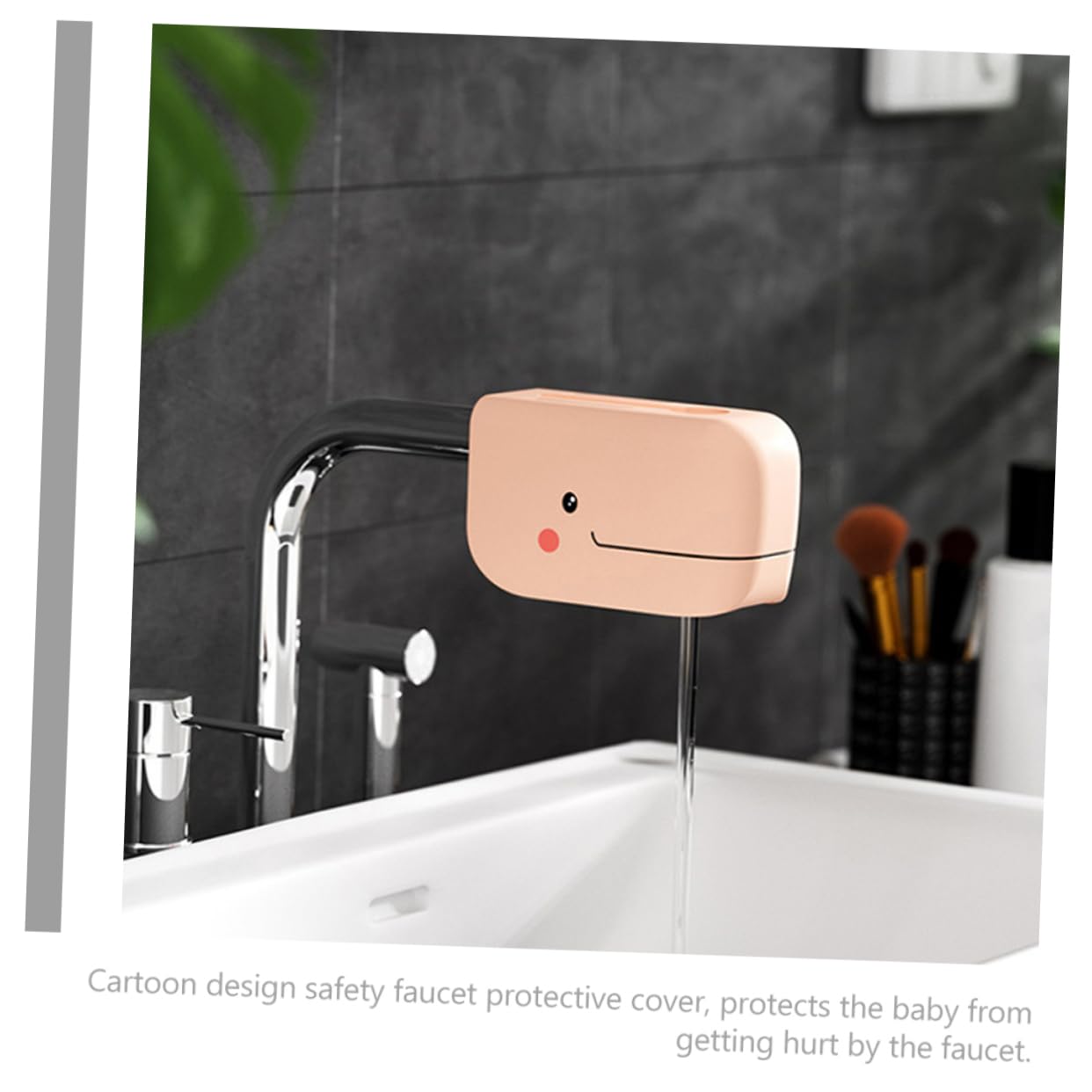 SUPVOX Faucet Shape for Bathtub Spout Guard Adorable Safety Protector for Easy to Install Fun Design for Family Bathrooms and Kitchens
