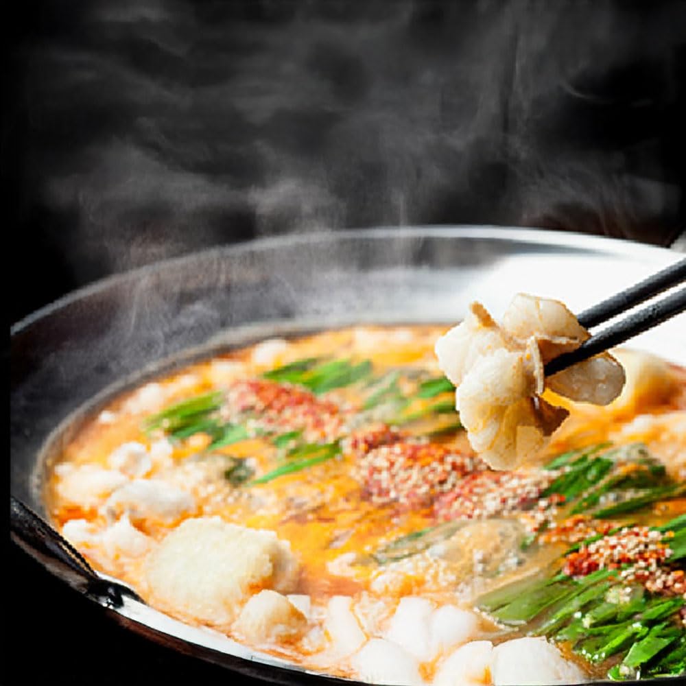 博多浜や だし力 添加物 化学調味料 不使用(素材にこだり) もつ鍋 セット 国産 牛モツ (小腸) 旨辛みそ味 お取り寄せ グルメ ギフト