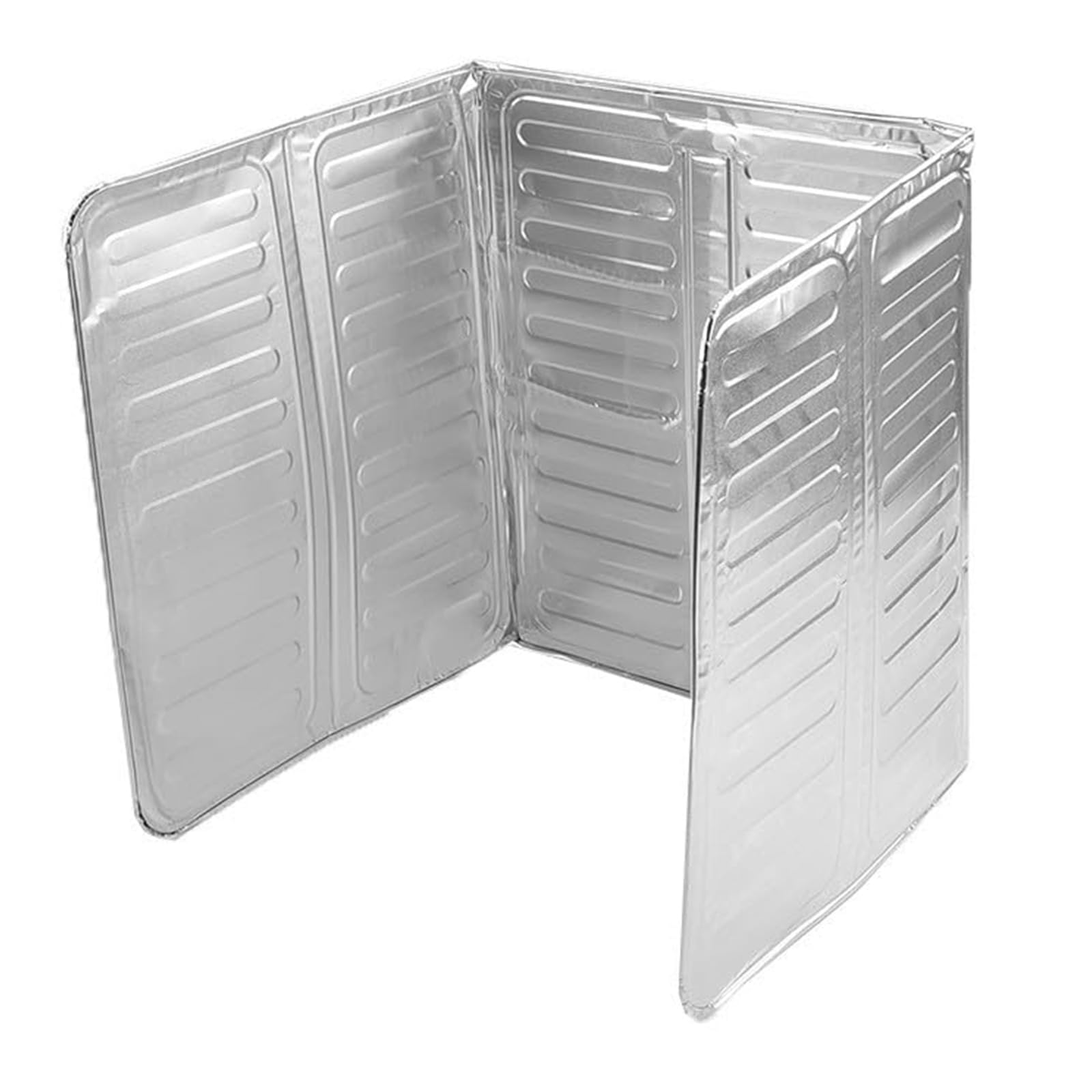 Easy Installation Splash Guard Cover for Electric Stove Three Sided Aluminum Foil Prevents Grease Splatter Foil Cover