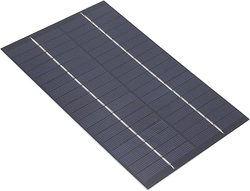 Paneles solares portátiles de 4.2W 18V, ahorro de energía, alta resistencia, alta tasa de conversión paneles solares de polisilicio para aparatos de