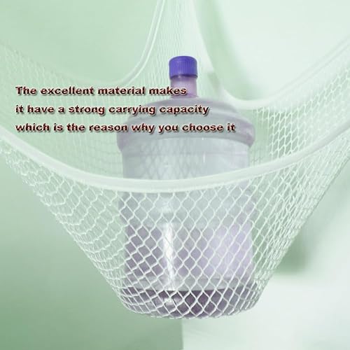 Miniatura 6 de Hamaca de peluche con red de almacenamiento en esquina, hamaca de oso de peluche, banda de goma gruesa de 1.6 in de ancho de red de juguetes, 75 x