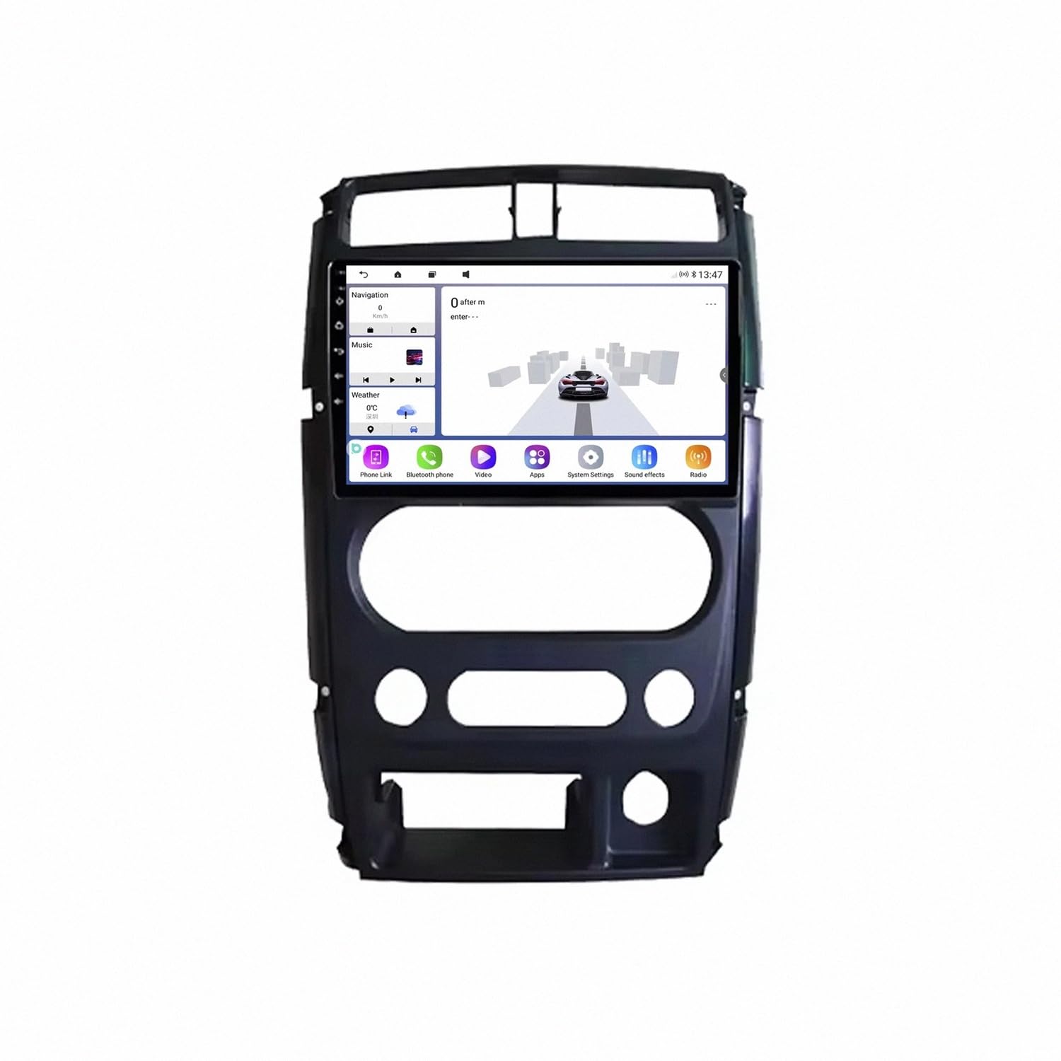 Pantalla GPS Toyota Rush con Bluetooth multimedia y función Mirror Link 8