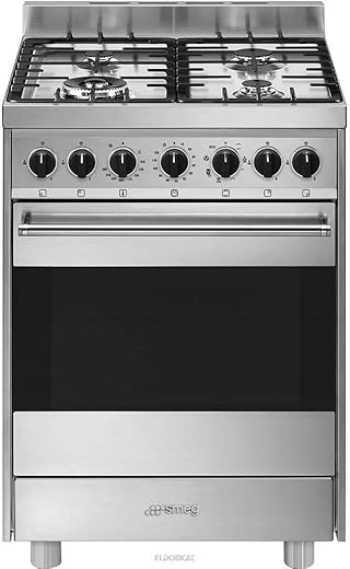 Smeg B61GMXI9 cucina Piano cottura Acciaio inossidabile Gas A