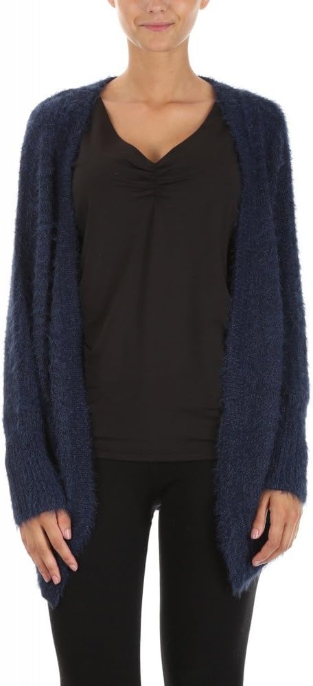 Ideal Shoes Swan – Coloured Mid Vest Mesh Sock Melano - Blue - One Size