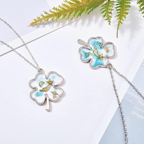 Miniatura 7 de OLYCRAFT 444 piezas de cabujones de aleación de cielo estrellado, rellenos de resina dorada, constelaciones, colgantes de resina epoxi, suministros