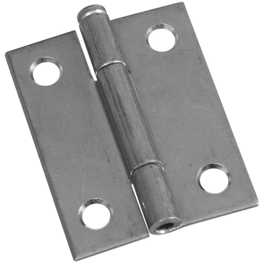 National Hardware N141-838 V508 Removable Pin Hinges in Zinc plated, 2 pack