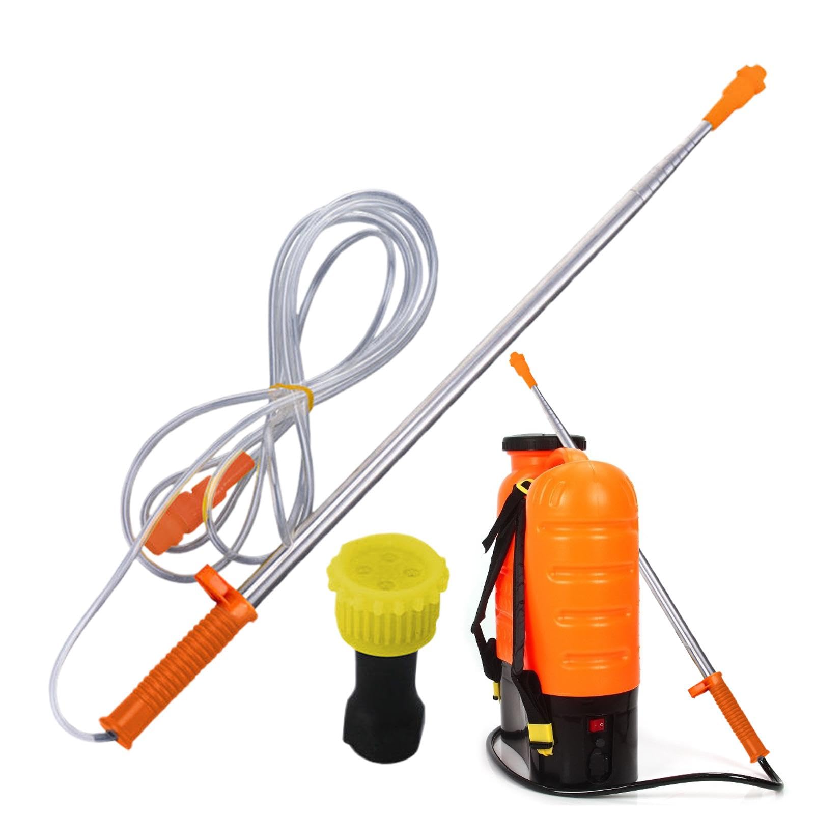 Dreuhuing Sprayer Wand Replacement | Telescopic Fruit Tree Spray Pole | Sprayer Accessories, 19.6-98.4In Water Spray Rod for Garden Yard Lawn