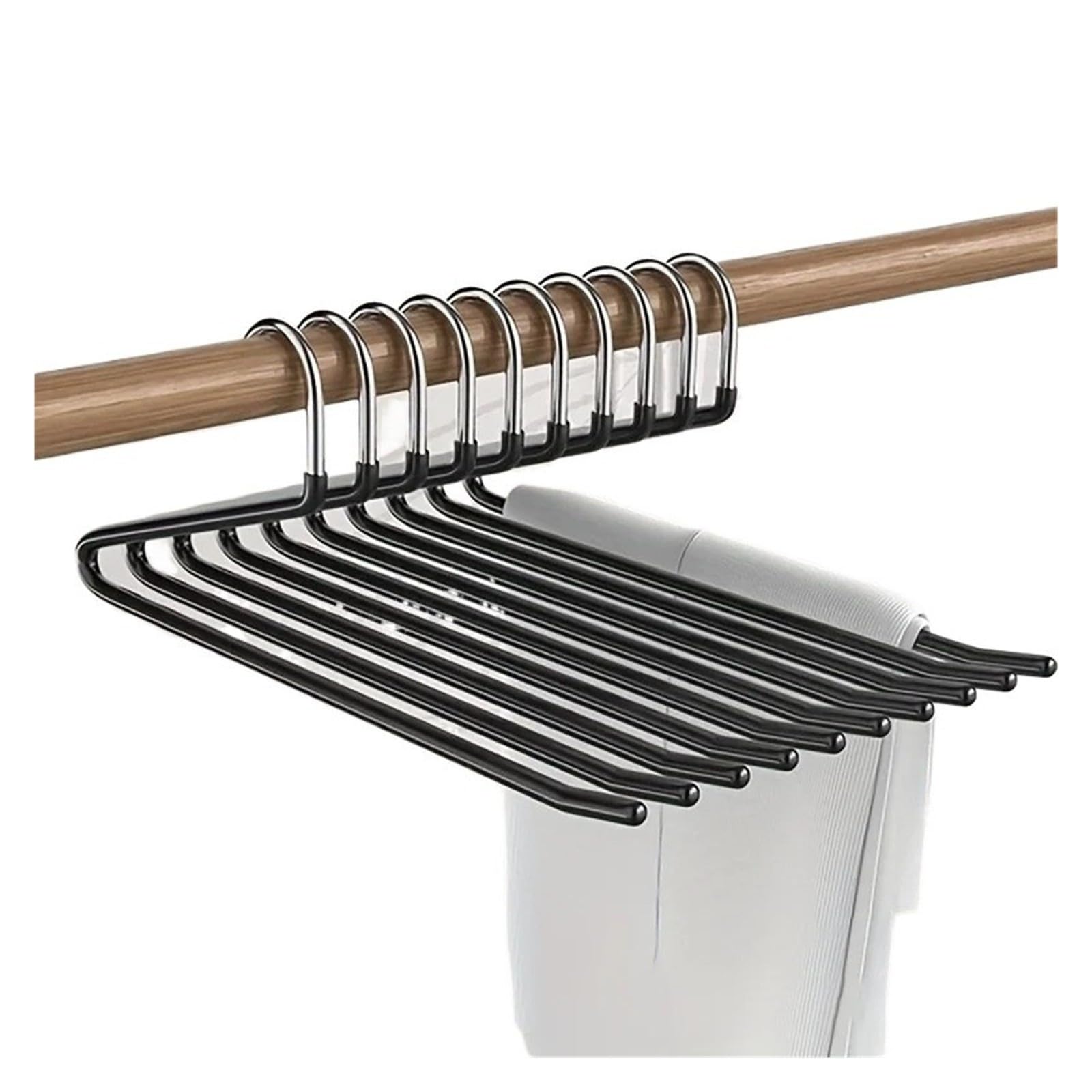 20/10Pcs Metal Z-Shaped Pants Hanger