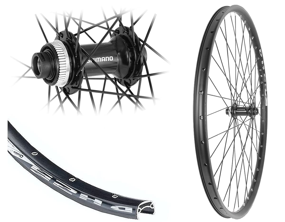 Bärwinkels Vorderrad 28/29 Zoll Disc 25-622 Hohlkammerfelge Shimano TC500 Industrielager Steckachse 15x100 Centerlock