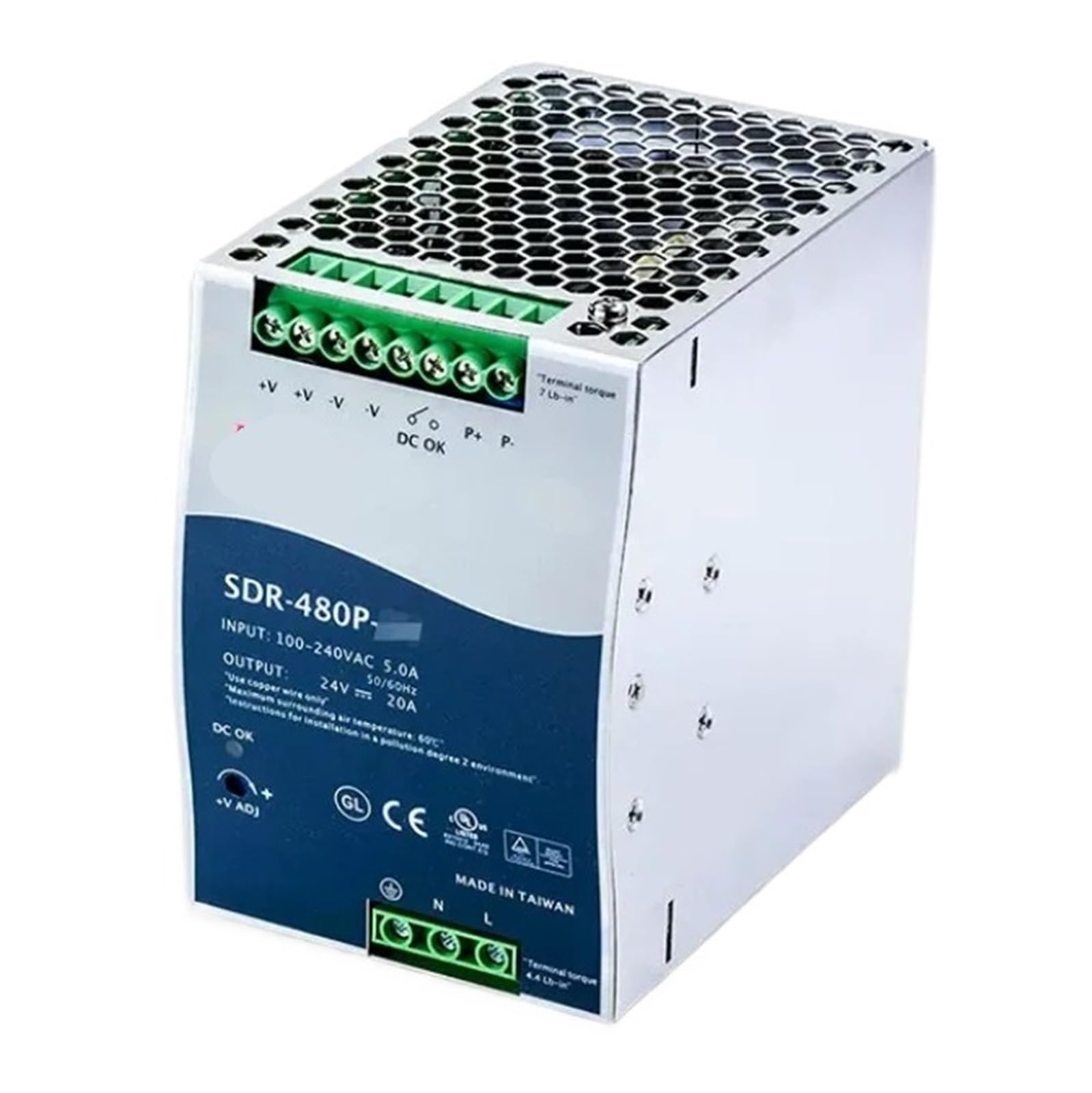 SWEWDSQG SDR-480P-24 SDR-480P-48 480W single rail type Power Supply(SDR-480P-24)