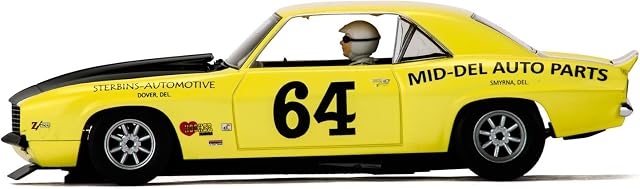 Scalextric C3724 Chevrolet GM Camaro 1969-Rolex Monterey Motorsports Reunion 2012" Car