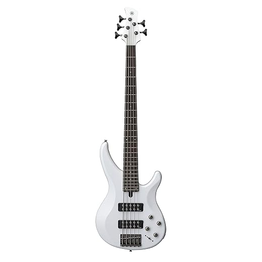 Yamaha TRBX305 WH 5-String Electric Bass Guitar