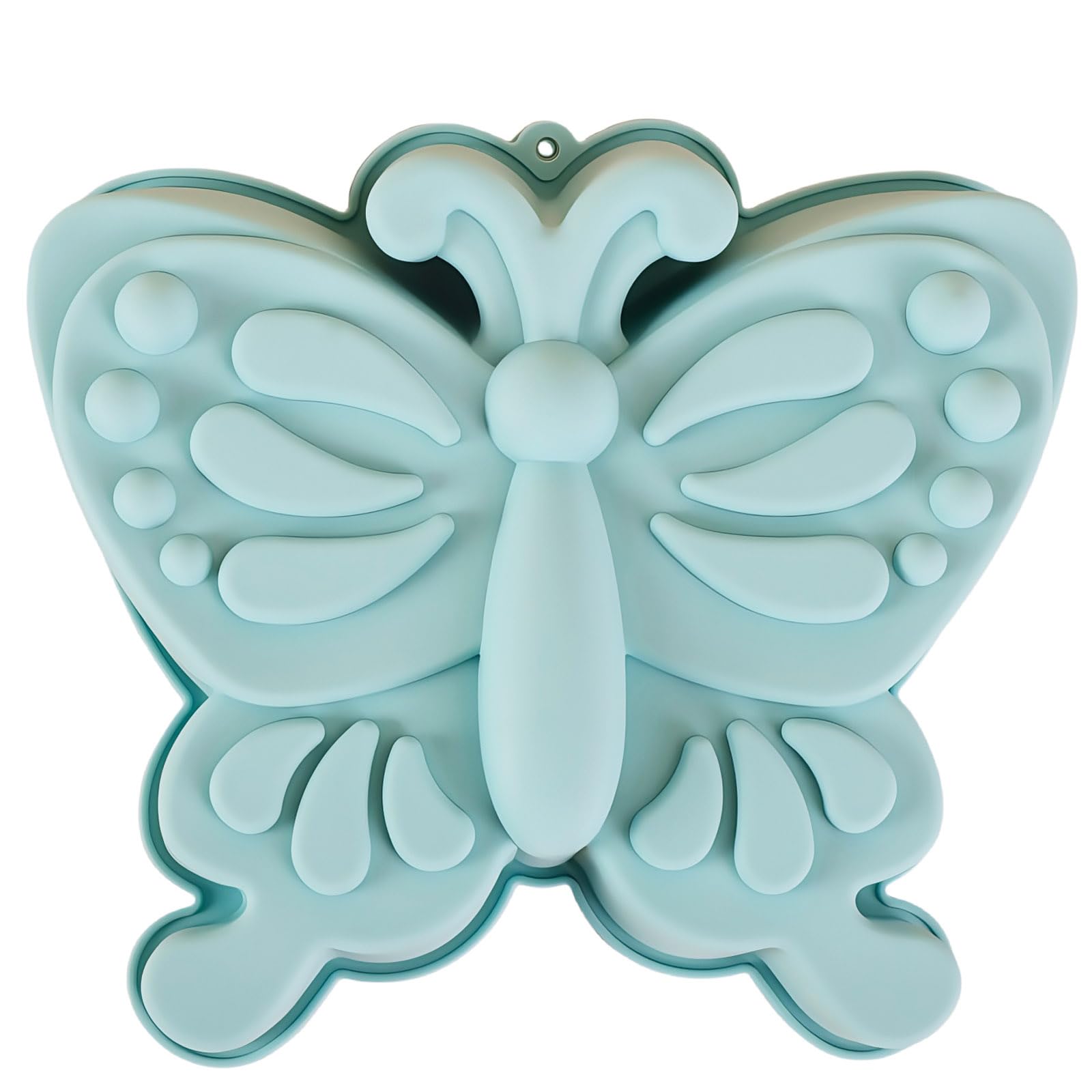 WishesMar Butterfly Shape Silicone Mould Fluted Cake Mold Nonstick Baking Cake Tin Reusable Cake Pan for Kitchen Creation Fun #A