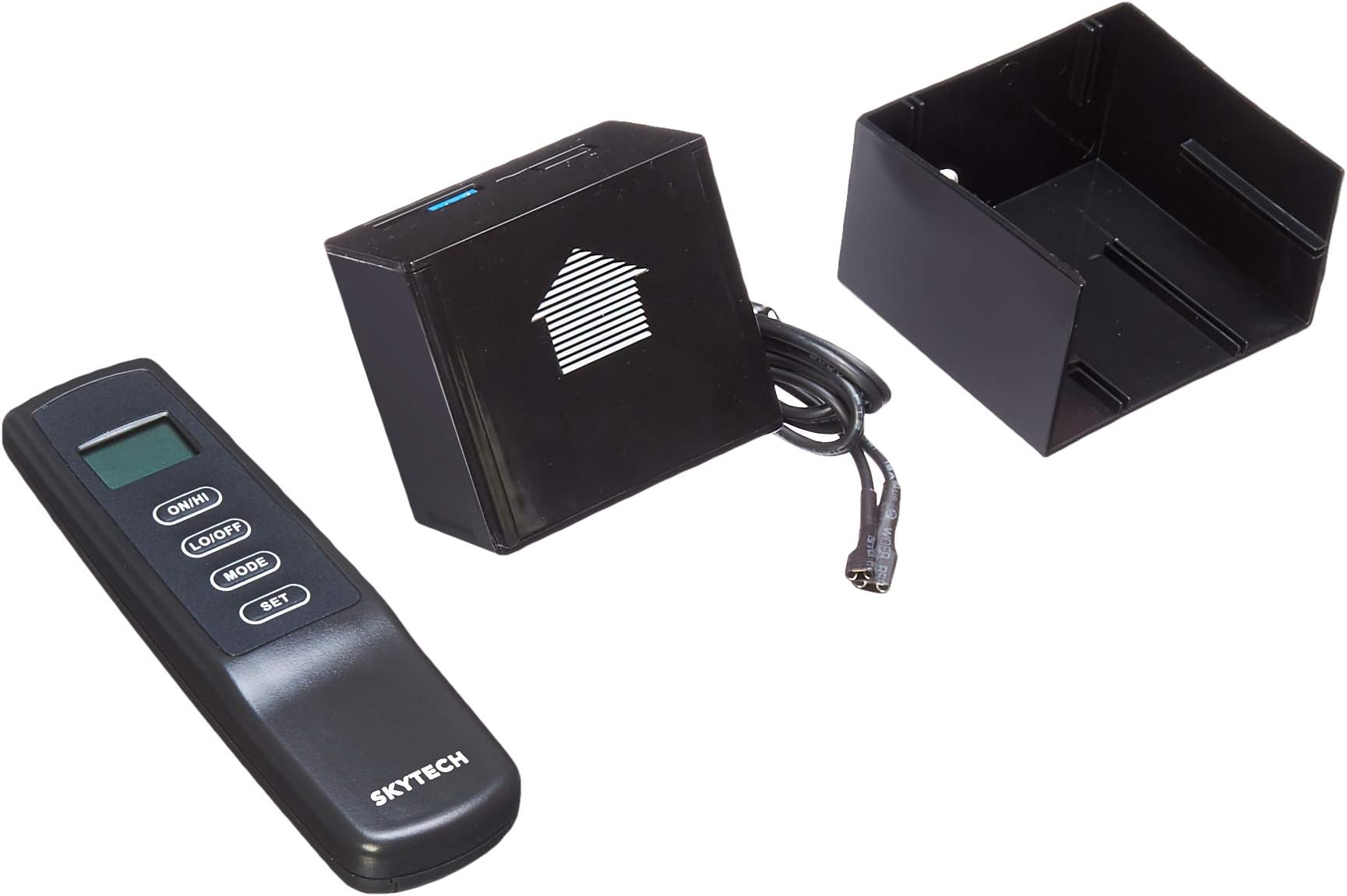 SkyTechSky-MRCK-TH Fireplace-remotes-and-thermostats, Black