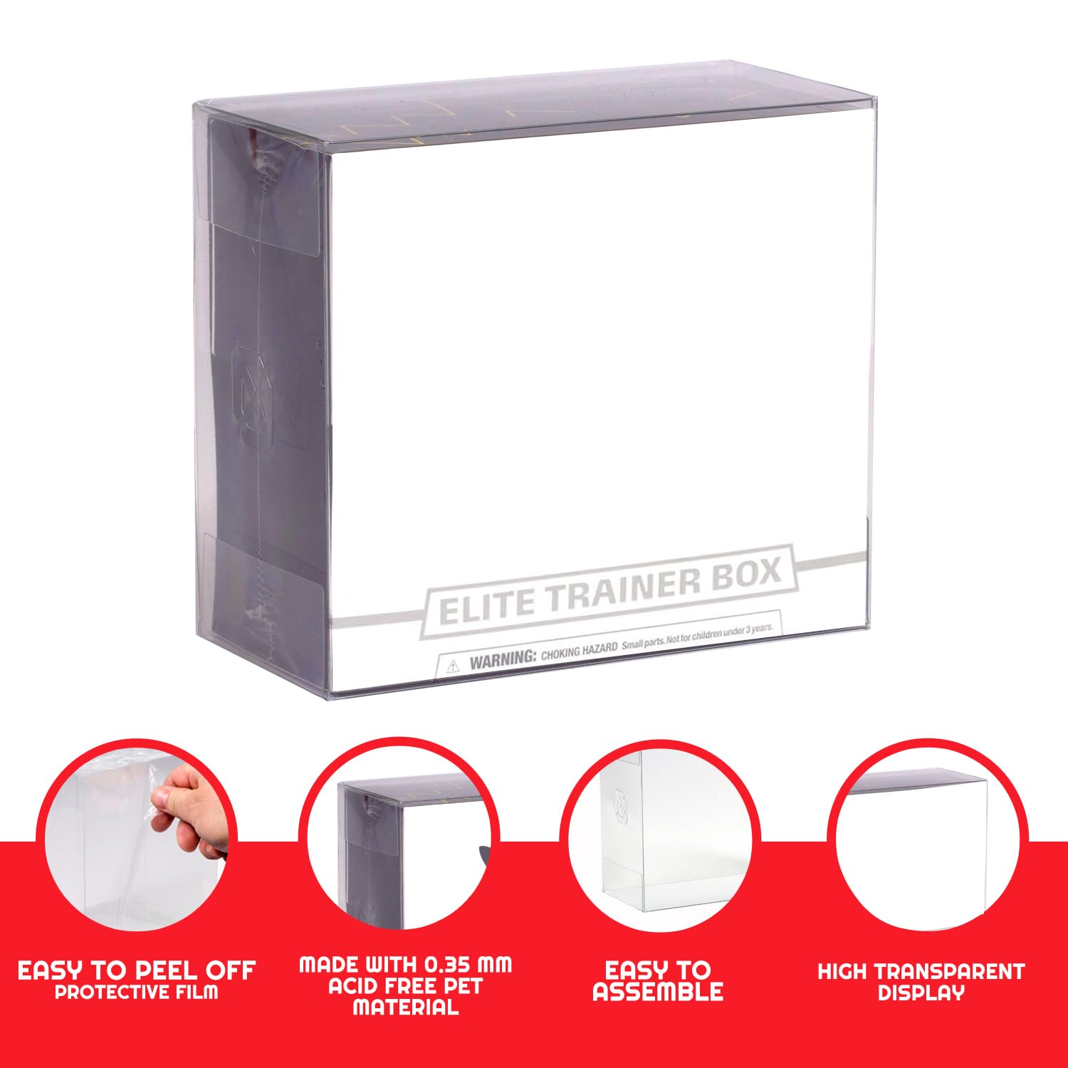 PokéProtection Elite Trainer Box ETB Protective Display Case