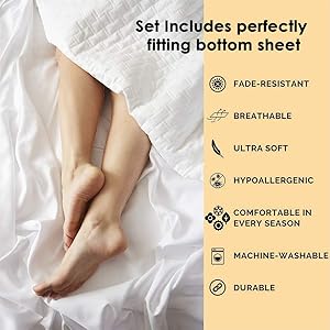 100% Certified Giza Egyptian Cotton Sheets-Twin Size Giza Cotton Sheet Set, Dorm Room Essentials with 16 Inches Twin Deep Deep Pocket Fitted Sheet (White Solid)