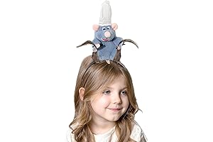 Adorable Remy Mouse Stuffed Animal Headband for Delightful Cosplay Adventures