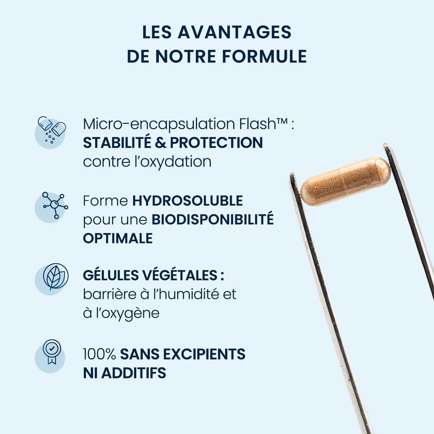 Ubiquinol Coenzyme Q10 Kaneka™ - Antioxydant Énergie cellulaire Métabolisme - Forme Bioactive & Stable - Haute Biodisponibilité - 60 Gélules Vegan (2mois) - Sans Additifs - Dynveo
