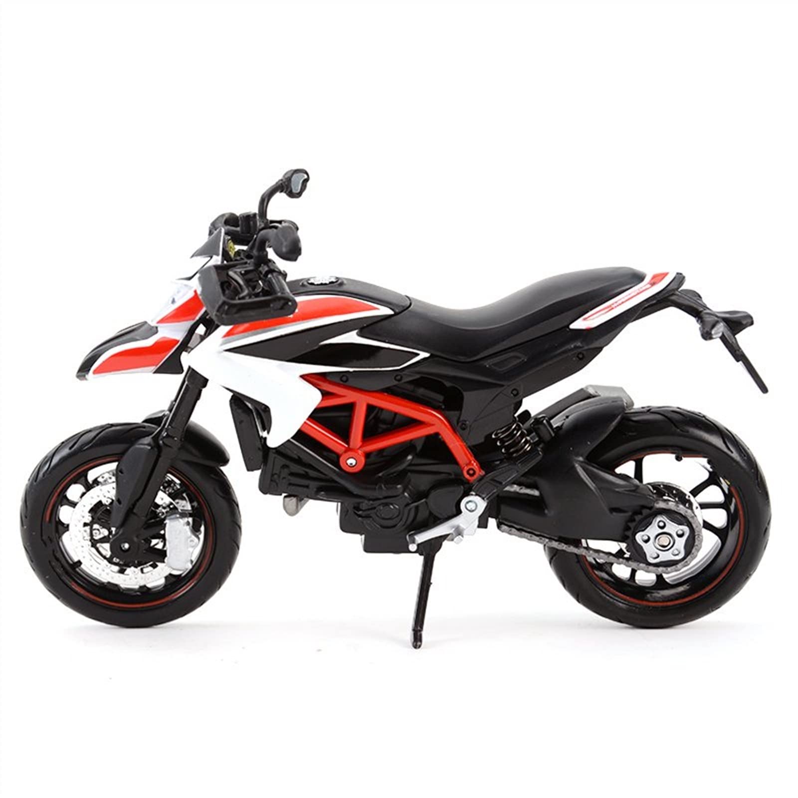 Modello 1:12 Per Ducati Hypermotard SP 2013 Red Press-cast Vehicle Collection Hobby Motorcycle Model Toys
