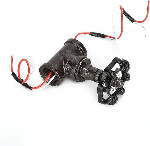 Vintage 12 "interruptor de luz de válvula de parada de hierro steampunk piezas de interruptor de lámpara con cable eléctrico accesorio para lámpara