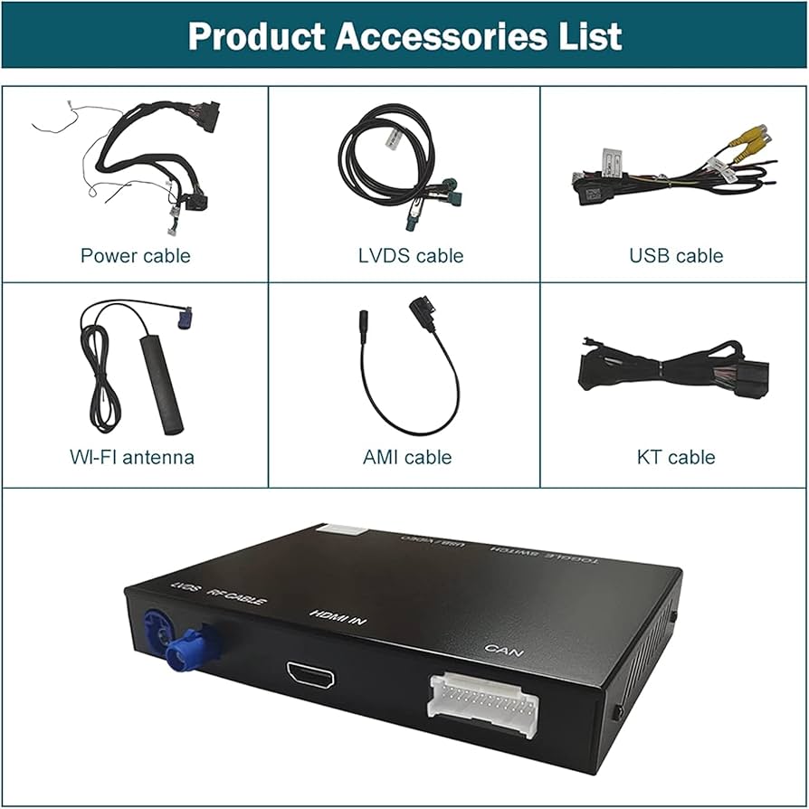 Amazon.com: Ninetom Wireless CarPlay Android Auto Retrofit Kit