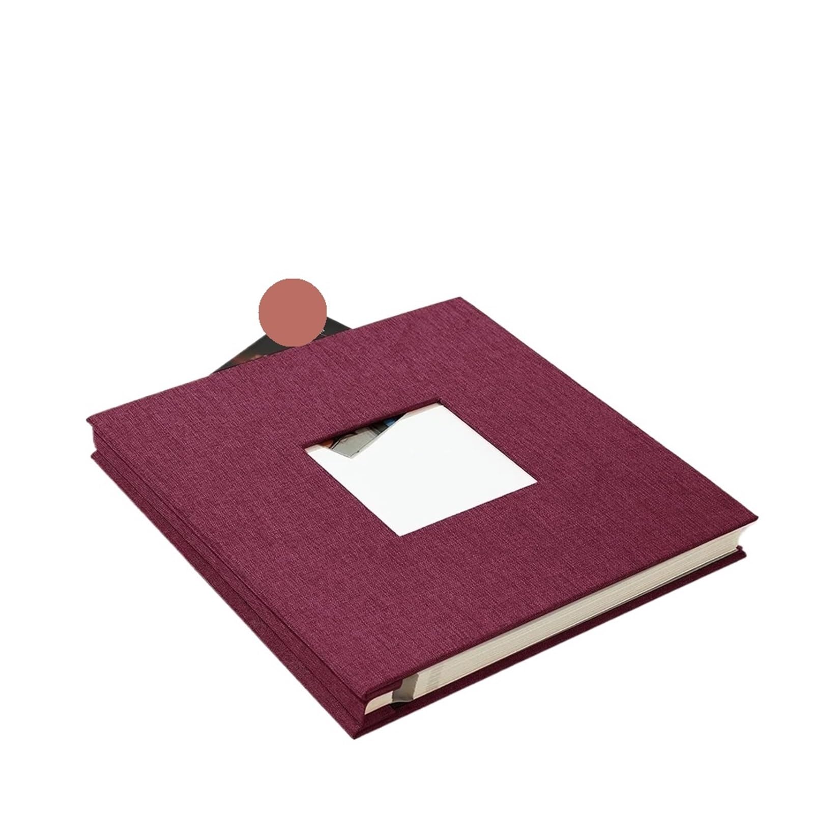 Álbum de fotos grande autoadhesivo, estantería 20 hojas/40 páginas for almacenamiento bodas y aniversarios familiares(Black)