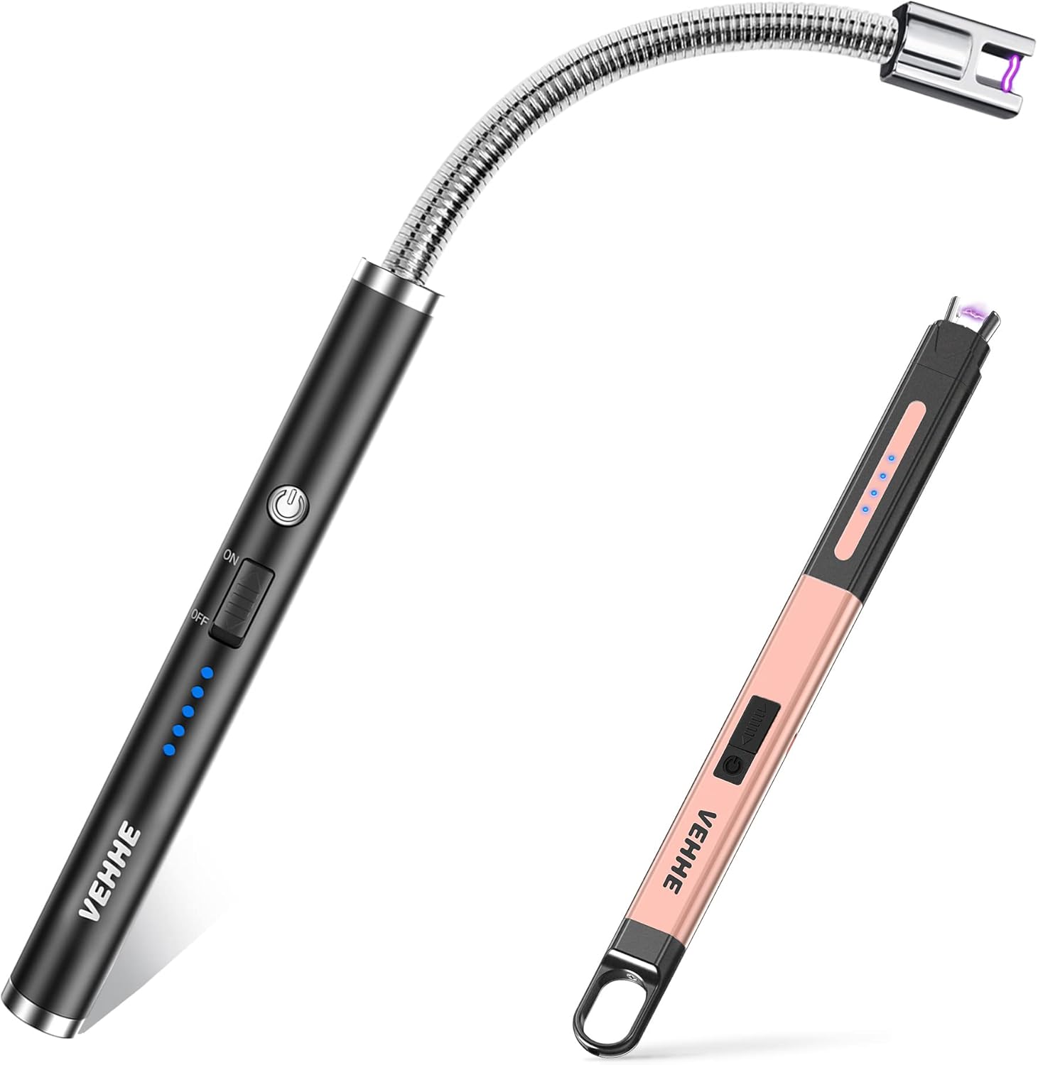VEHHE Candle Lighter, Electric Rechargeable Lighter with Long Flexible Neck USB
