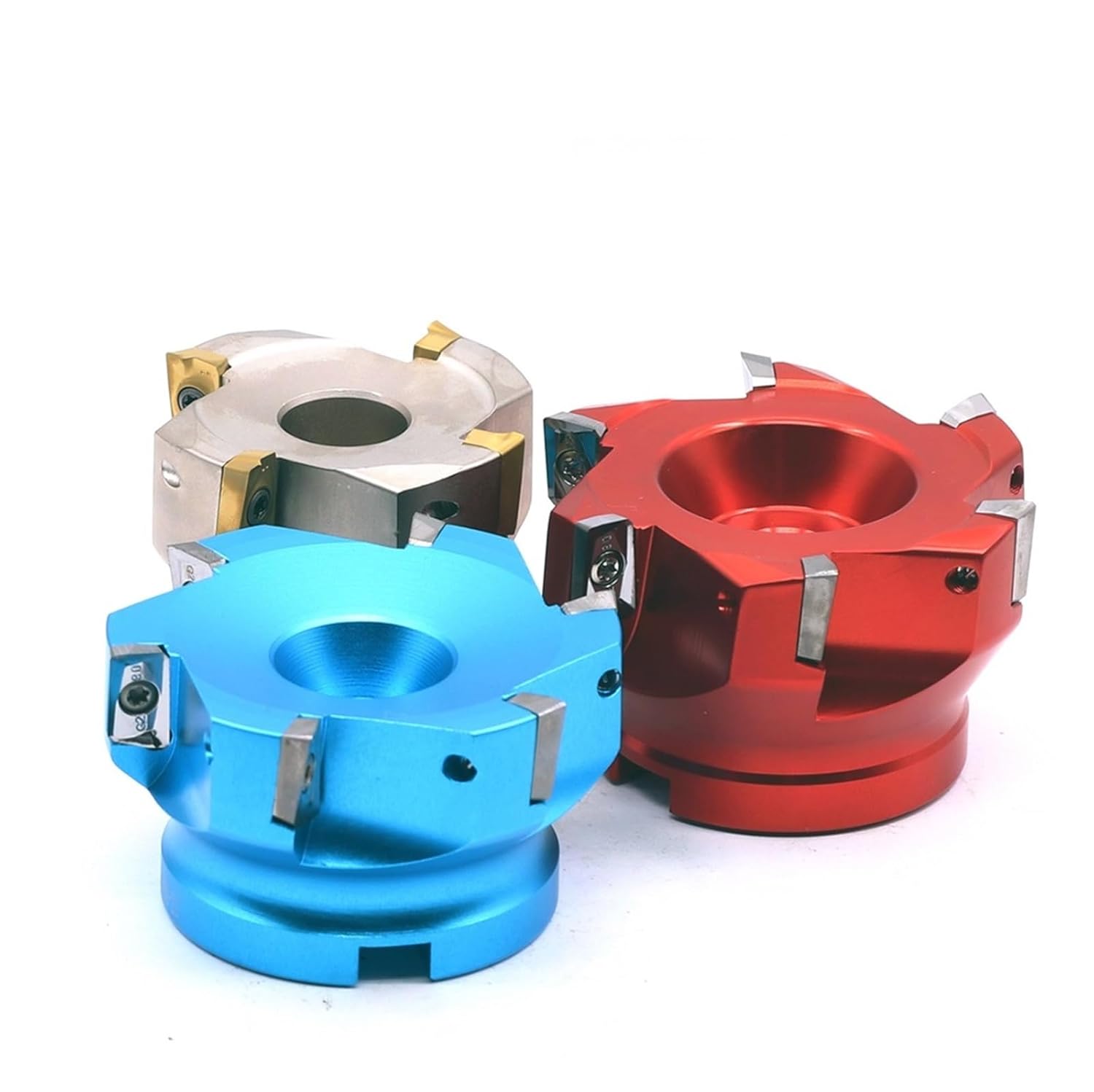 BAP300R 400R Aluminum Face Milling Cutter Head BAP300R BAP400R APKT1604 APMT1135 Carbide Insert Tool Face End Mill Flat 1Pcs(AL-BAP400R63-22-4T)