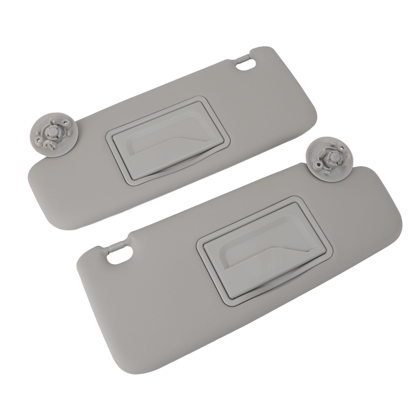 Asixxsix Visiera Parasole Lato Conducente Sinistro e Lato Passeggero Destro, Parasole Grigia con Blocco UV con Specchio per Sonic, MATIZ, Spark, Installazione Semplice, Materiali di qualità
