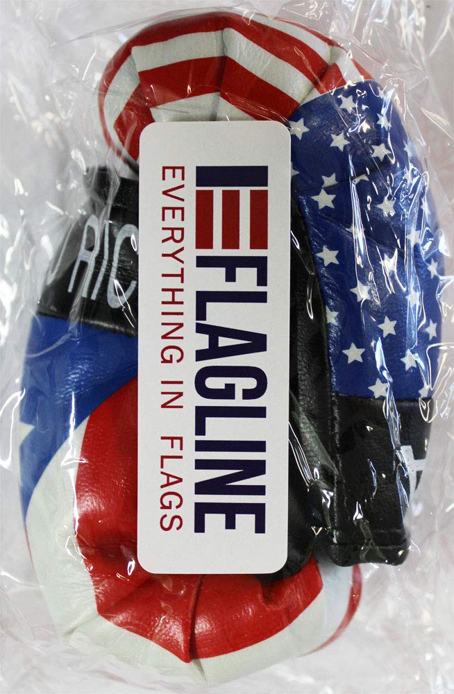 Buy US Virgin Islands Mini Boxing Gloves